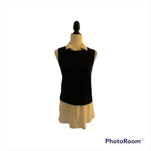 RW&CO. Women’s sleeveless blouse with collar